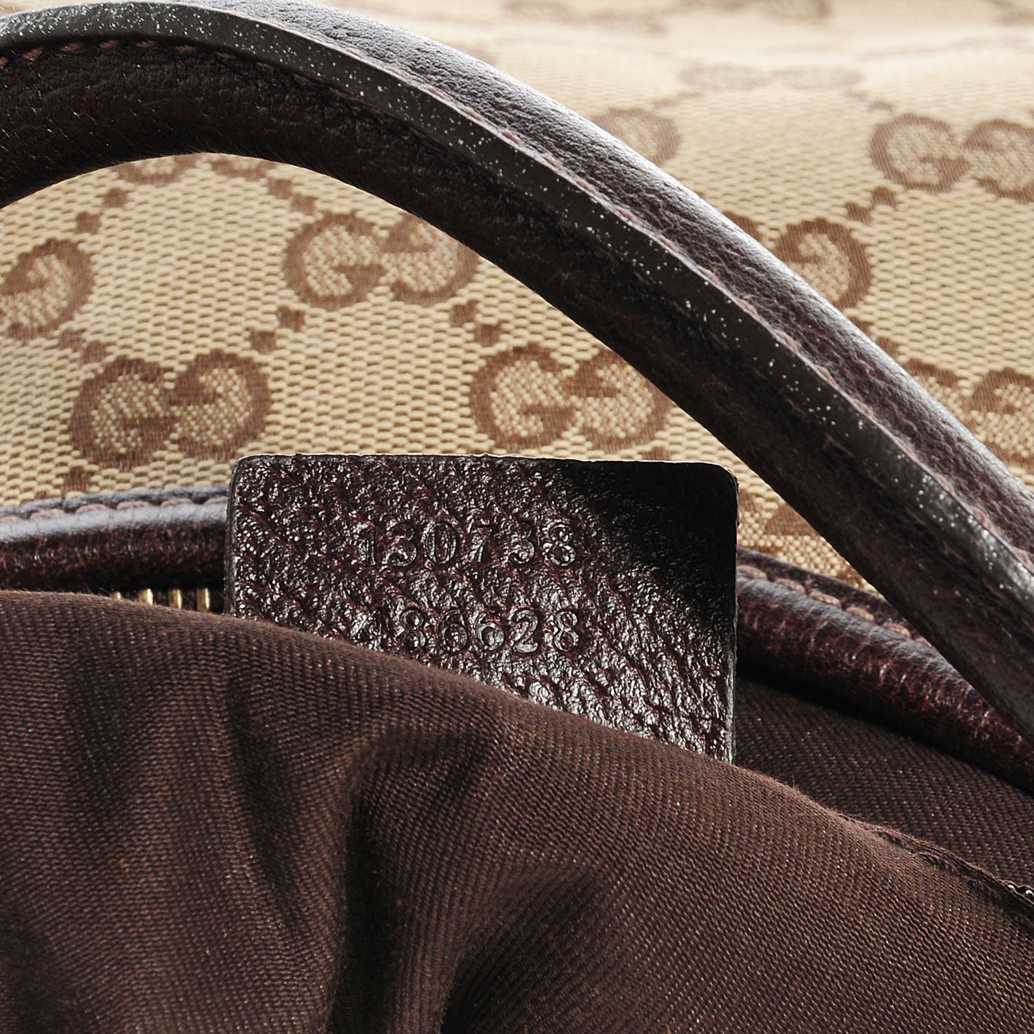 Gucci Monogram Small Abbey Hobo Brown 7 of 7