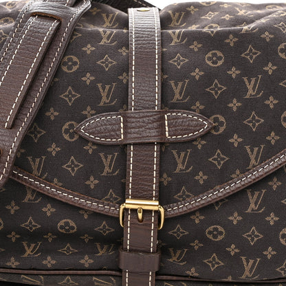 Louis Vuitton Monogram Mini Lin Saumur Ebene 8 of 12