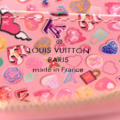 Louis Vuitton Vernis Valentine's Day Zippy Coin Purse Mochi Pink 6 of 9