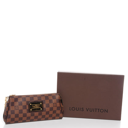 Louis Vuitton Damier Ebene Eva Clutch 7 of 8