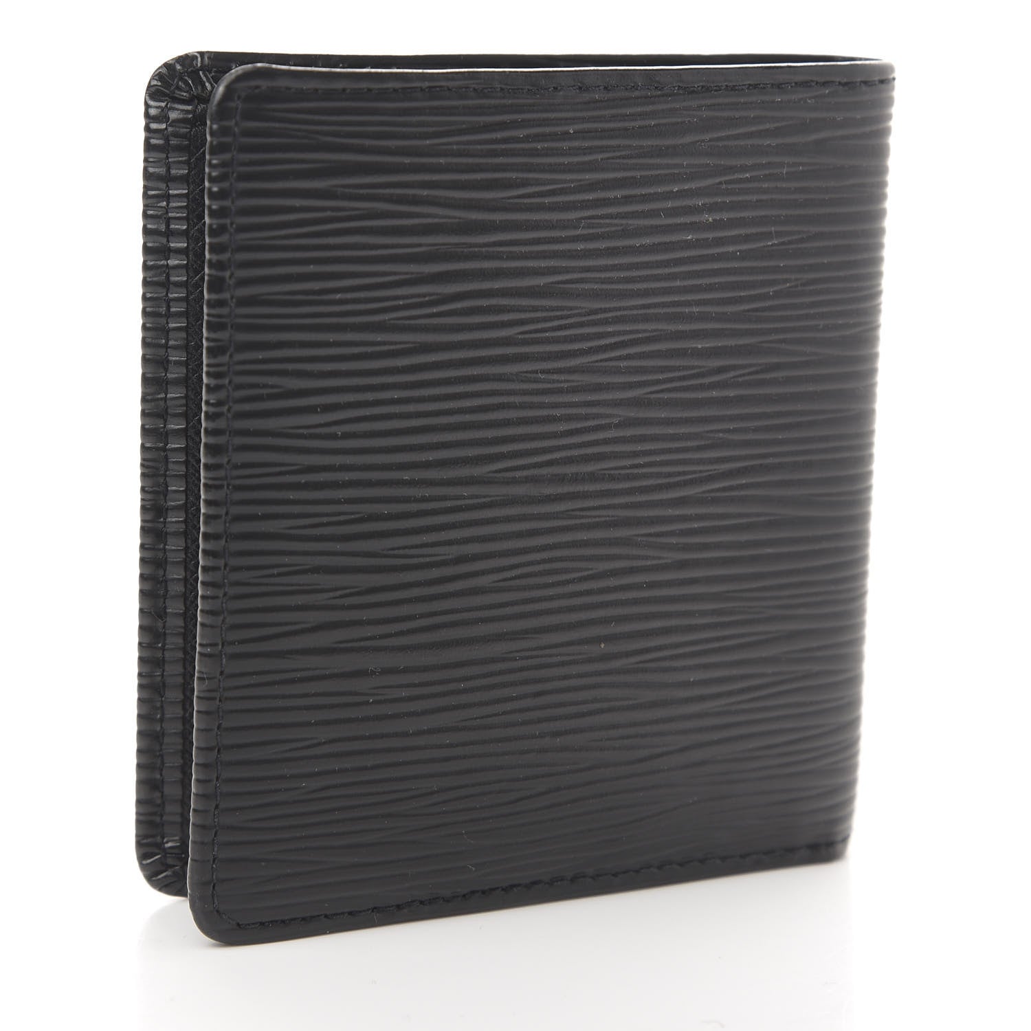 Louis Vuitton Epi 6 Card Billfold Wallet Black 3 of 6