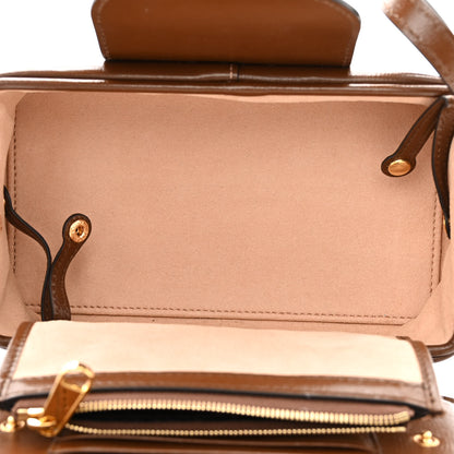 Gucci GG Supreme Monogram Mini Clasp Bag Beige Brown 6 of 12