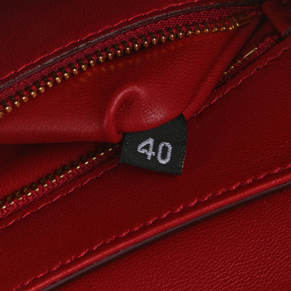 Dolce & Gabbana Calfskin Medium Devotion Crossbody Bag Red 7 of 10