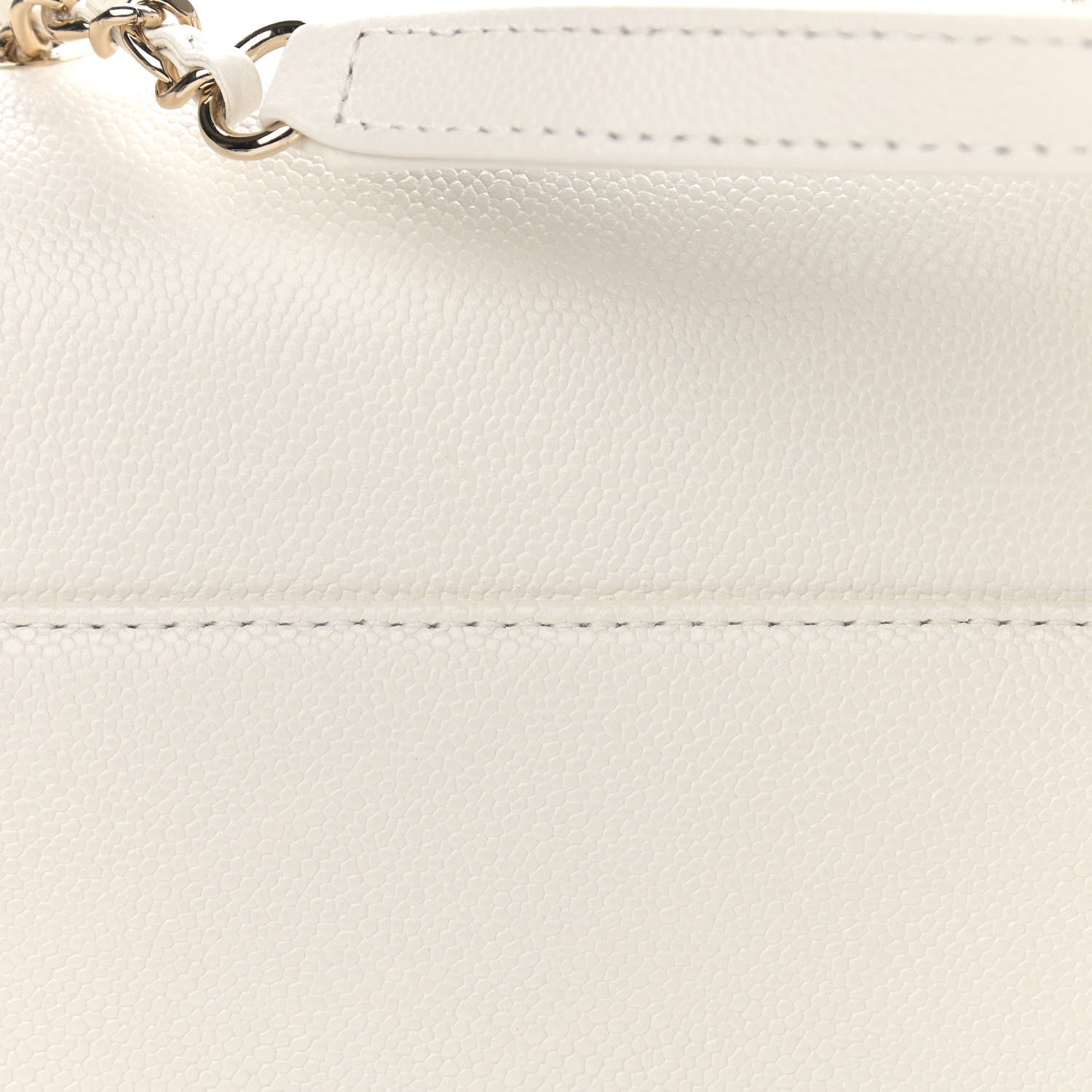 Chanel Caviar Quilted Business Affinity Backpack White 10 of 10
