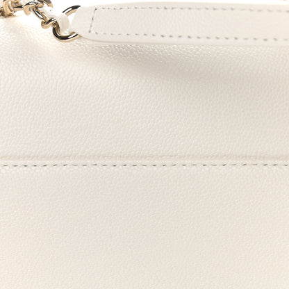 Chanel Caviar Quilted Business Affinity Backpack White 10 of 10