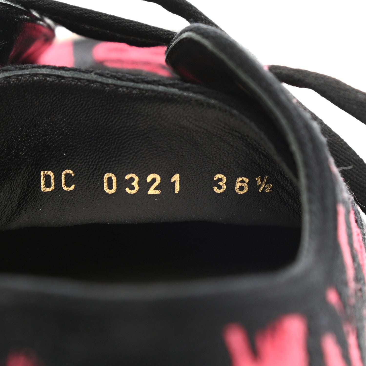 Christian Dior Cotton Mizza Embroidered Walk'N'Dior Low Top Sneakers 36.5 Red Multicolor 8 of 10
