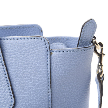 Gucci Dollar Calfskin Mini Swing Top Handle Bag Mineral Blue 13 of 13