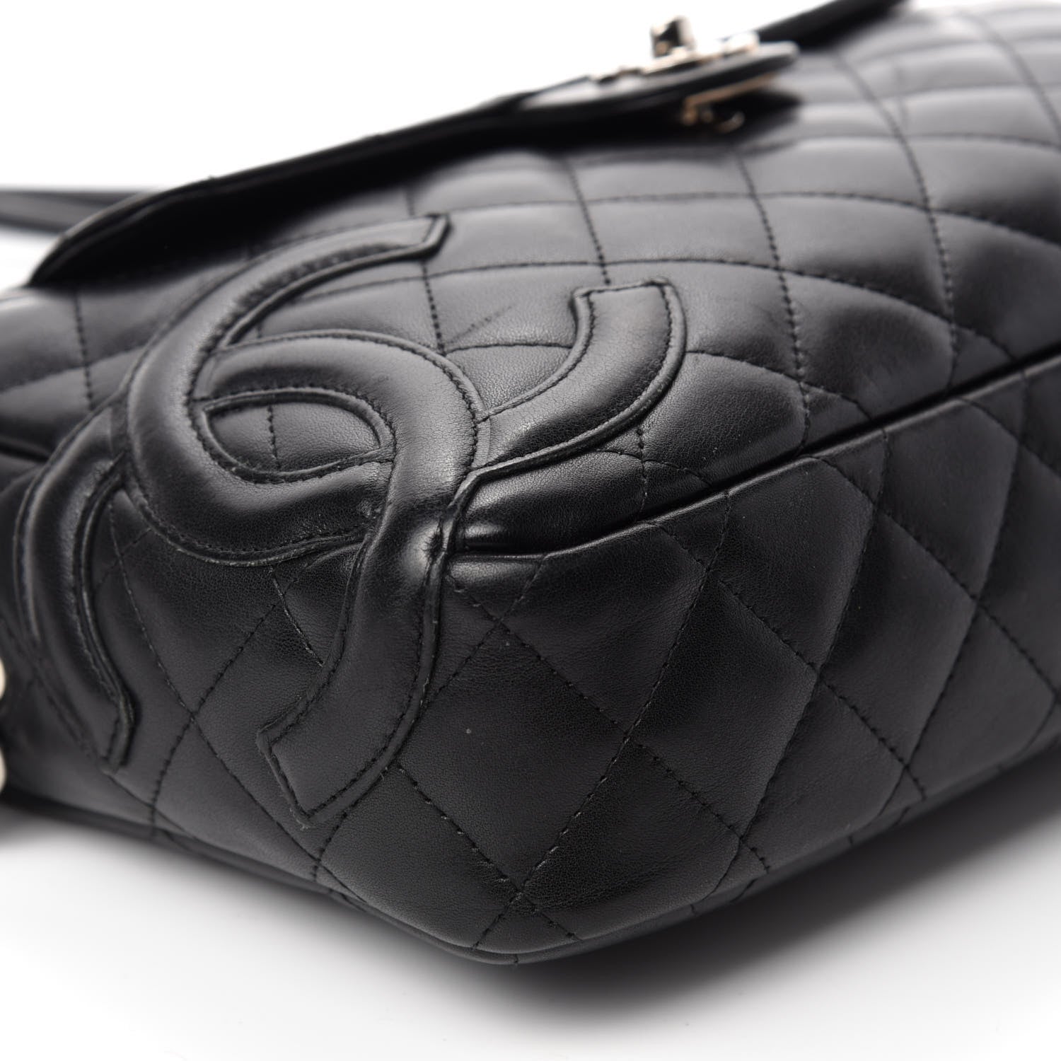 Chanel Calfskin Quilted Cambon Camera Case Black 6 of 11