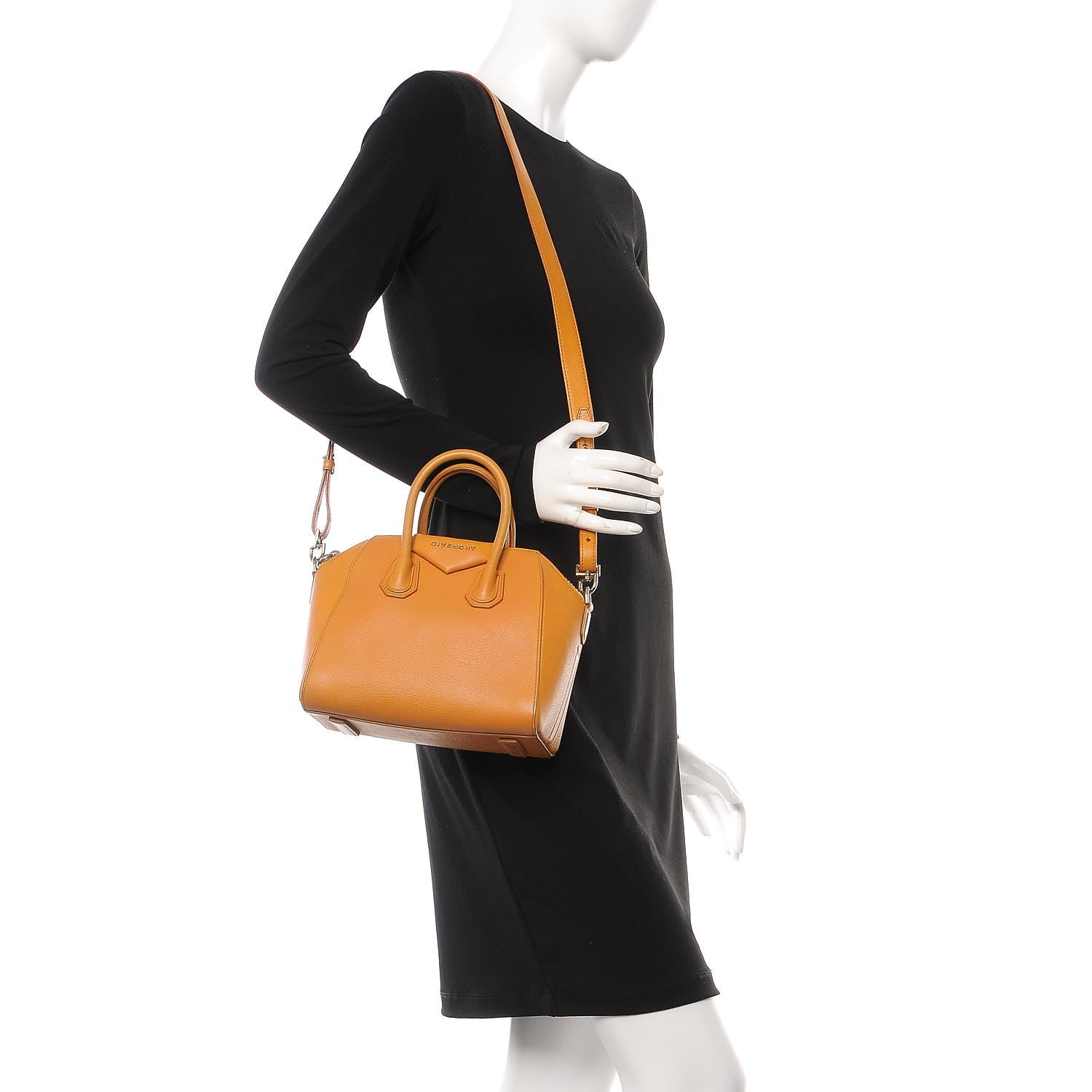 Givenchy Sugar Goatskin Mini Antigona Rust 2 of 18