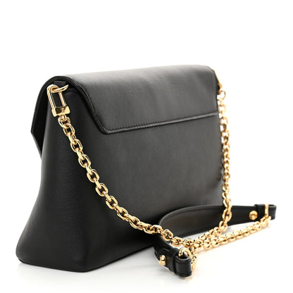Louis Vuitton Calfskin Love Note Black 3 of 10