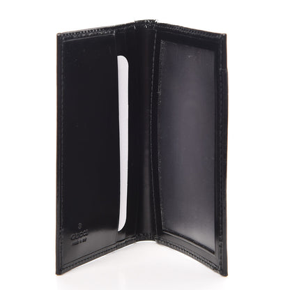 Gucci Textured Calfskin Betty Card Case Black 5 of 7