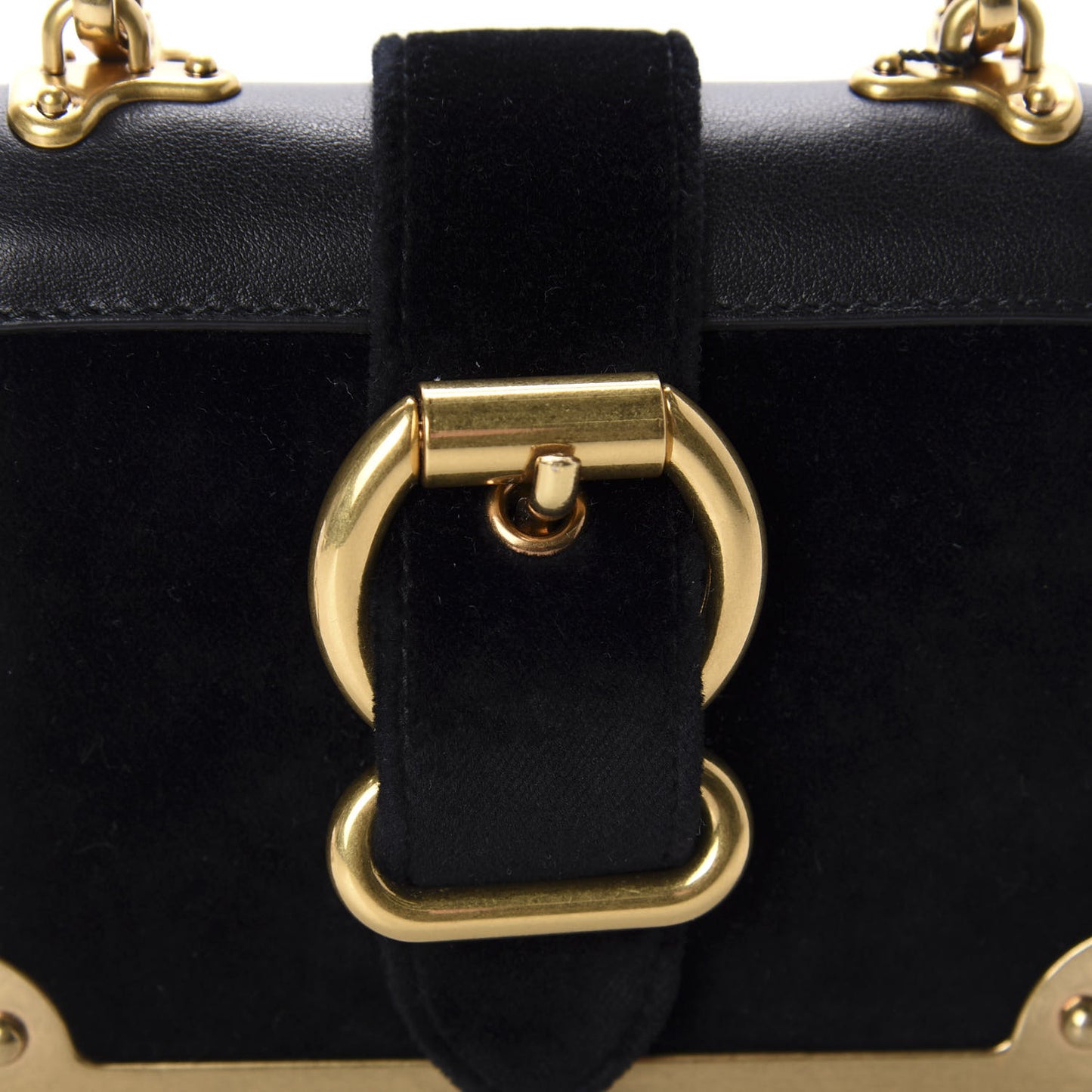 Velluto Micro Cahier Bag Black