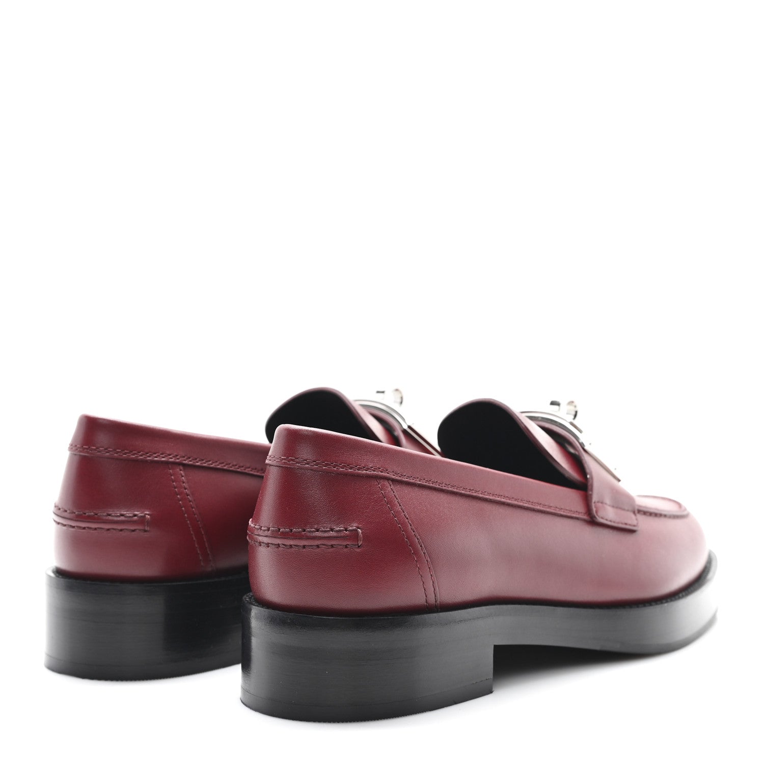 Hermes Calfskin Womens Hot Loafer 38 Rouge H 5 of 10