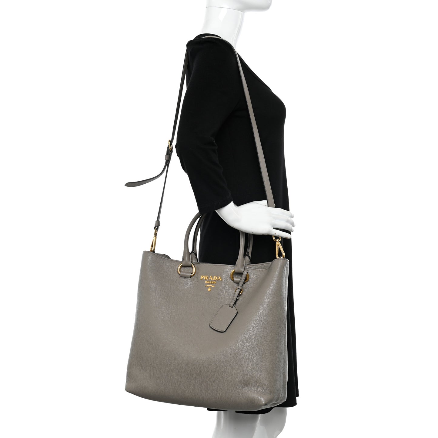 Vitello Phenix Tote Argilla
