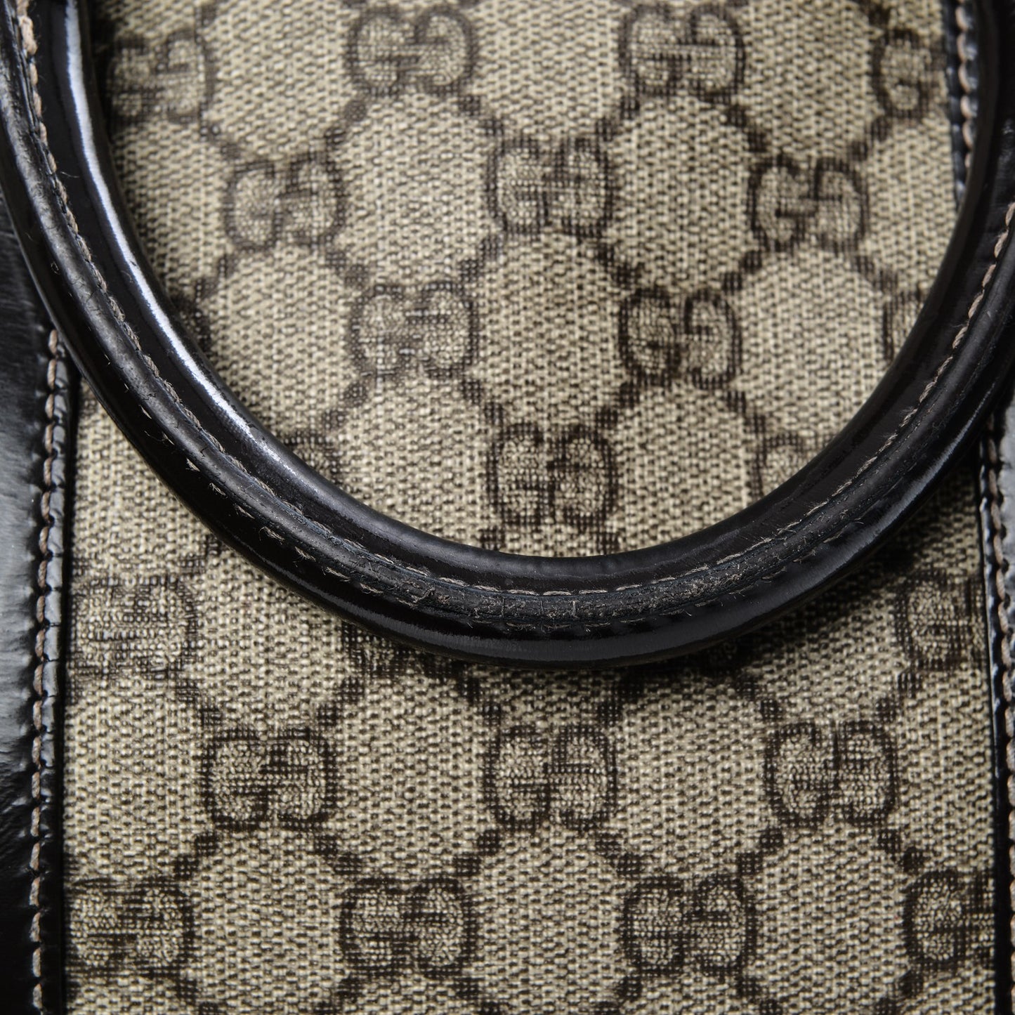 GG Plus Monogram Medium Joy Boston Dark Brown