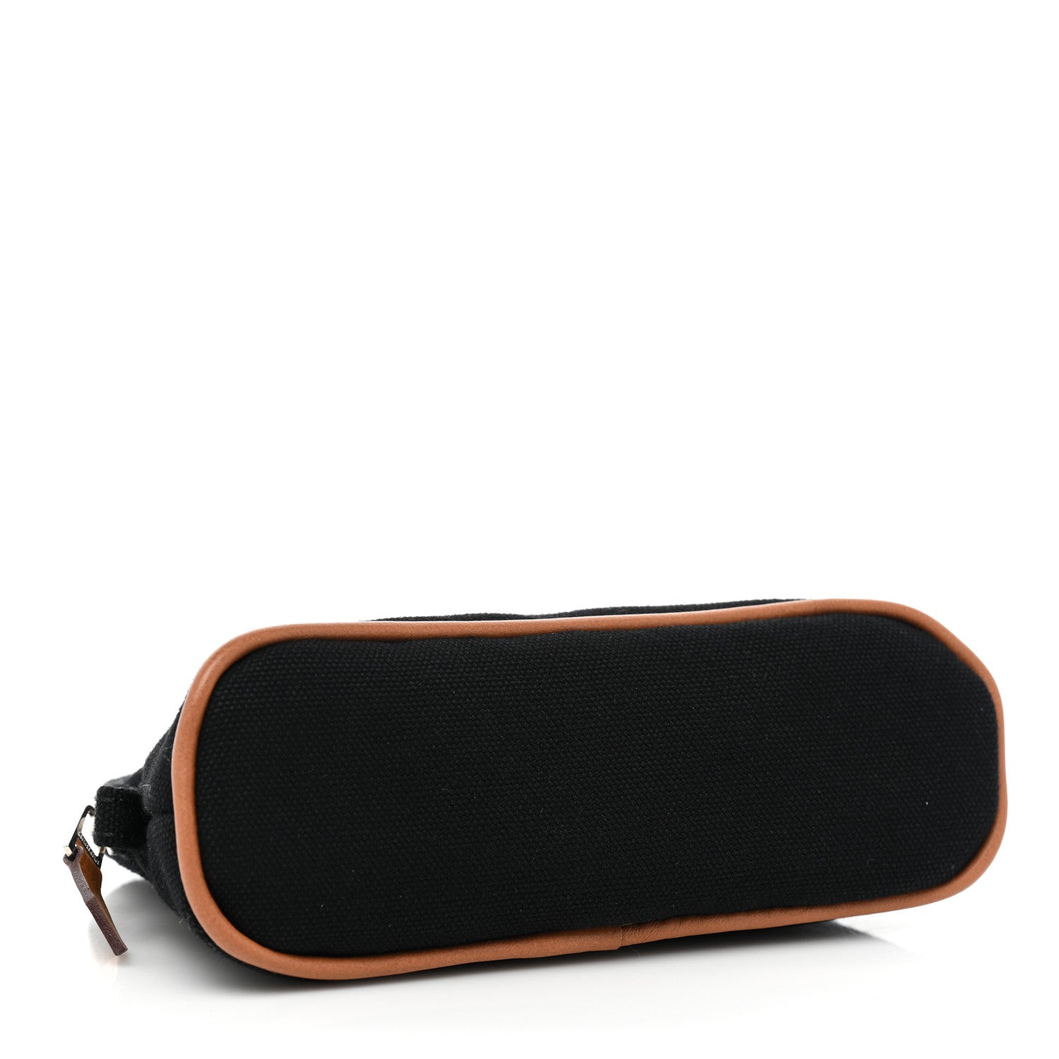 Hermes Cotton Canvas Mini Mini Bolide Travel Cosmetic Pouch Black 4 of 8