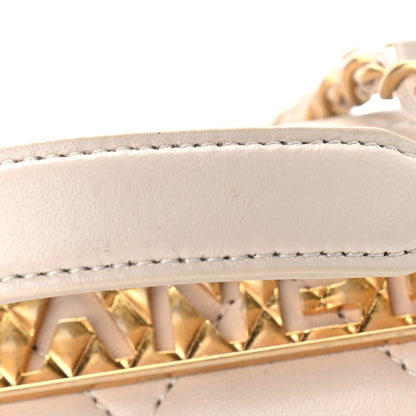 Chanel Lambskin Quilted Mini Trendy Spirit Top Handle Flap Light Pink 7 of 17