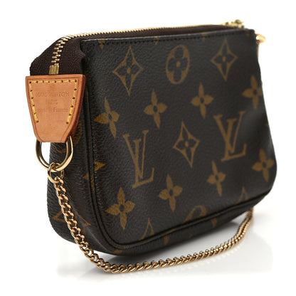 Louis Vuitton Monogram Mini Pochette Accessories 2 of 7