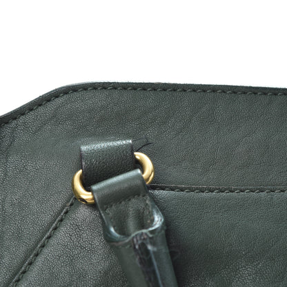 Saint Laurent Calfskin Medium Classic Y Cabas Thyme 20 of 20