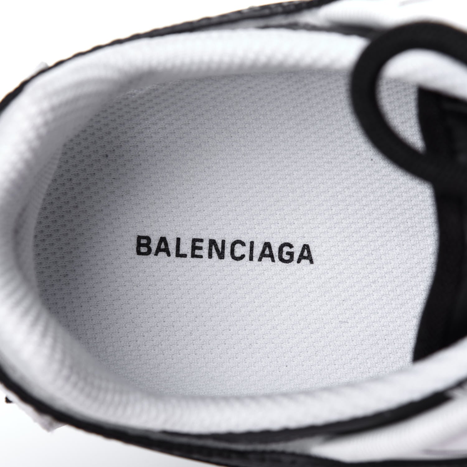 Balenciaga Mesh Rubber Womens Drive Sneakers 40 Light Grey Black 8 of 9