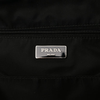 Prada Nylon Montagna Compression Backpack Black 6 of 14
