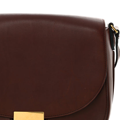 Celine Natural Calfskin Medium Trotteur Burgundy 13 of 14