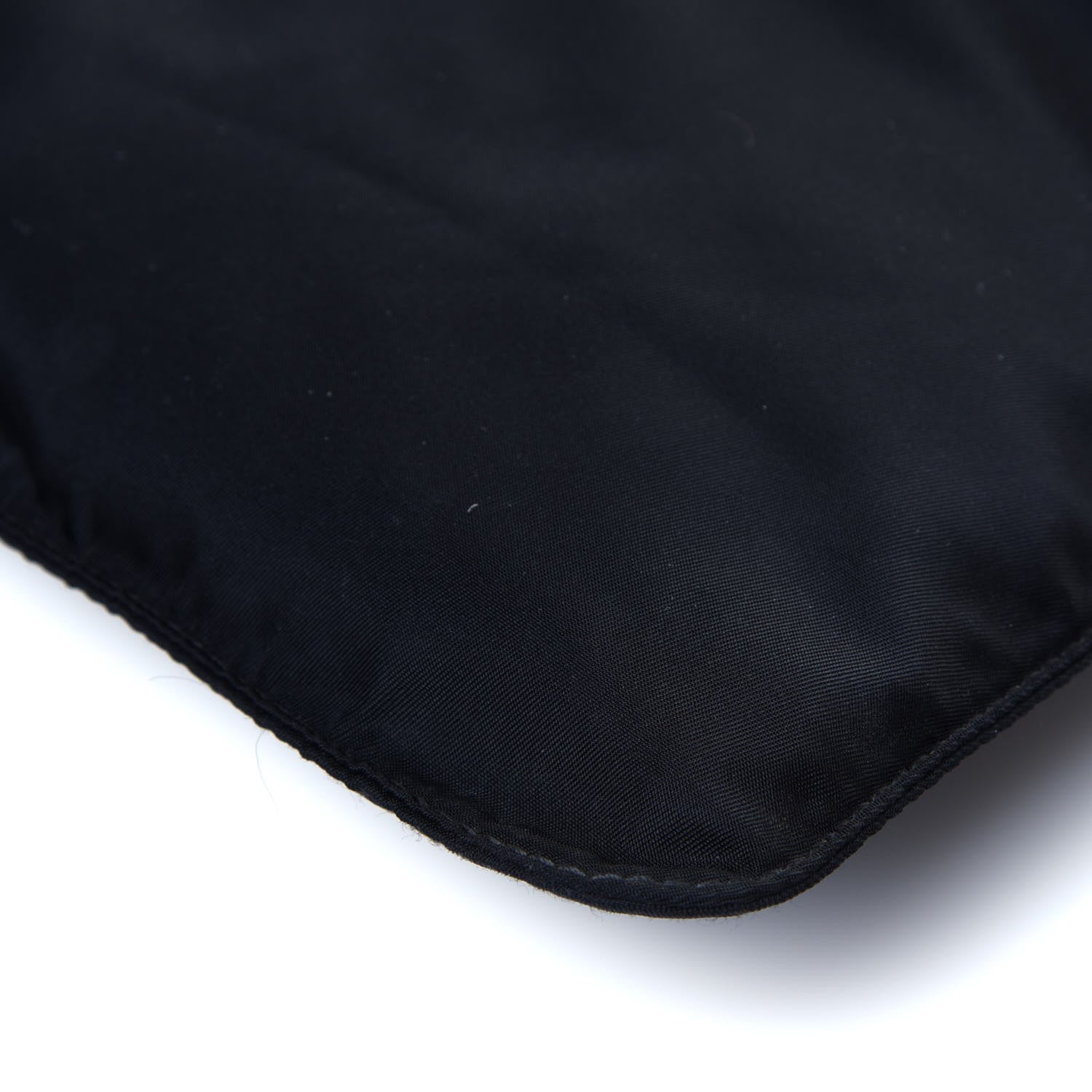 Prada Nylon Flat Messenger Bag Black 10 of 10