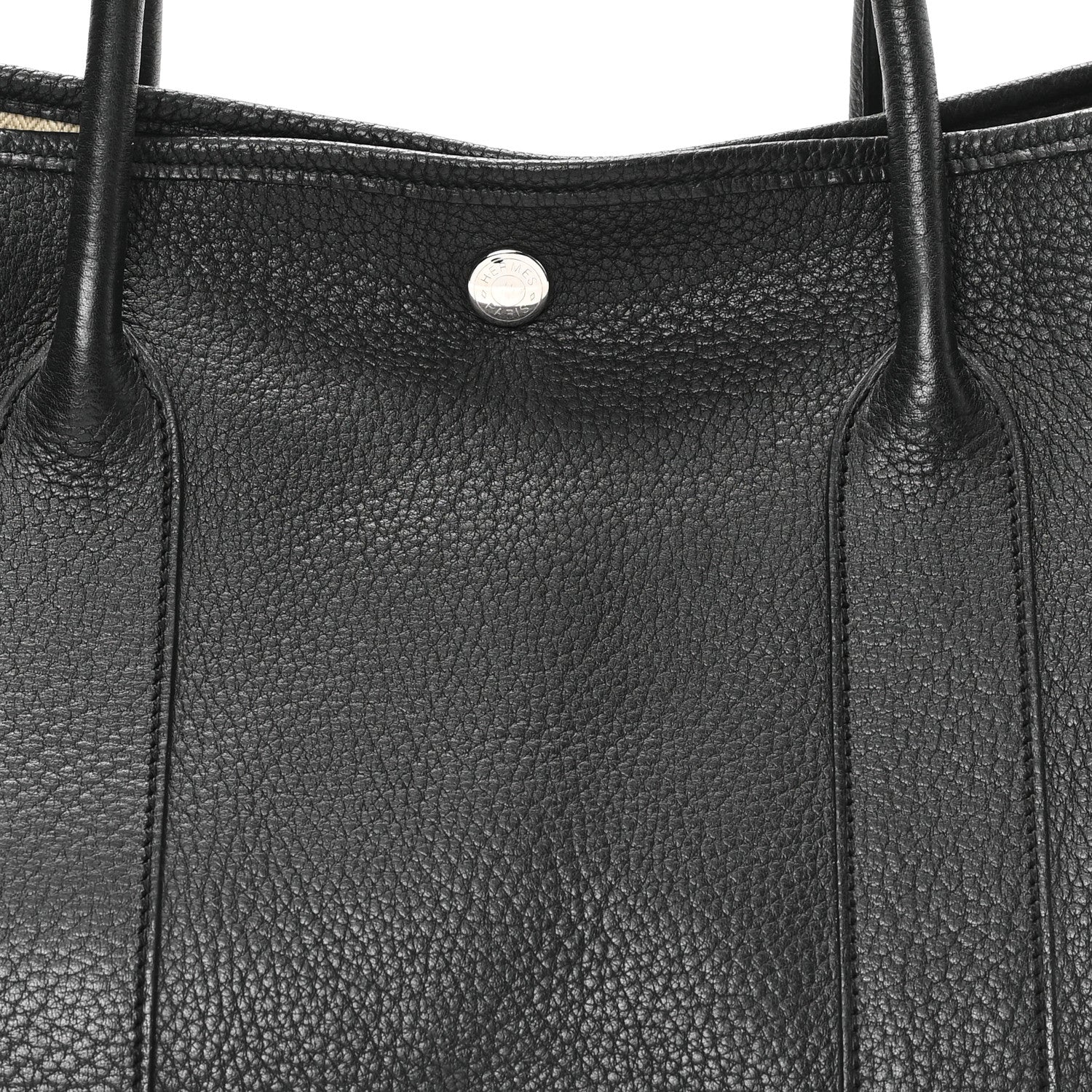 Hermes Negonda Garden Party Tote 36 MM Black 7 of 10