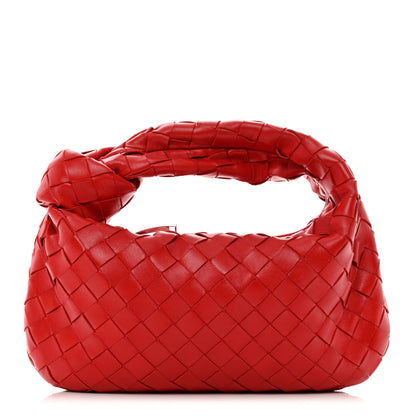 Bottega Veneta Nappa Intrecciato Mini Jodie Red 1 of 9