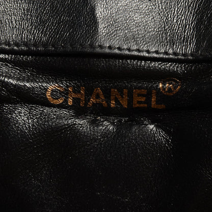 Chanel Lambskin Quilted Backpack Black 8 of 9