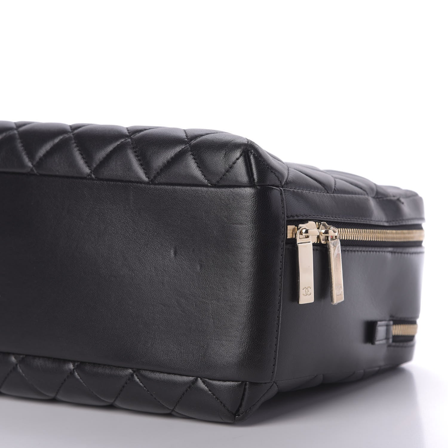 Chanel Lambskin Quilted Large Trendy CC Bowling Bag Black 7 of 9