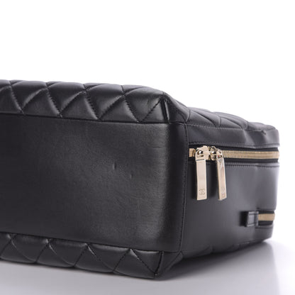 Chanel Lambskin Quilted Large Trendy CC Bowling Bag Black 7 of 9