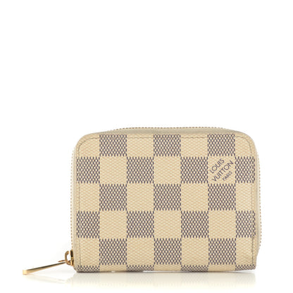 Louis Vuitton Damier Azur Zippy Coin Purse 1 of 8