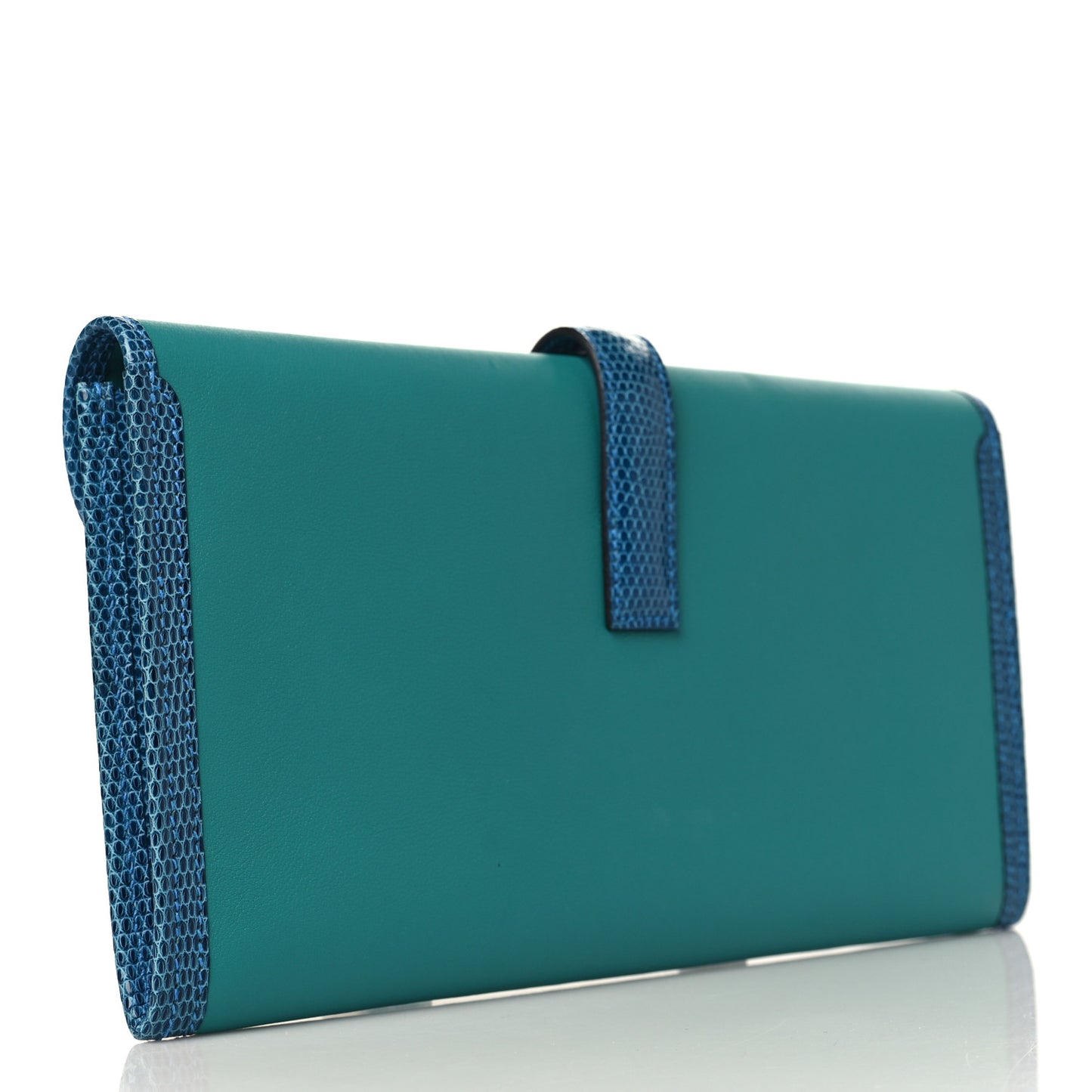 Swift Lizard Jige Elan Touch 29 Clutch Bleu Paon Mykonos
