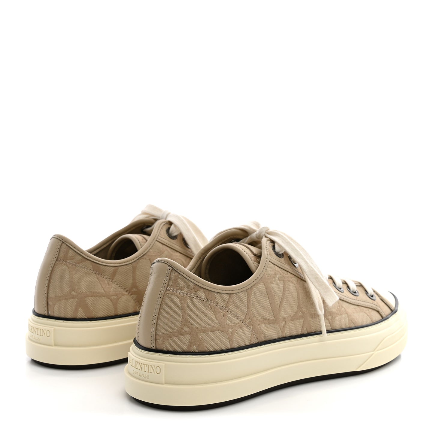 Canvas Iconographe Vlogo Sneakers 41 Beige