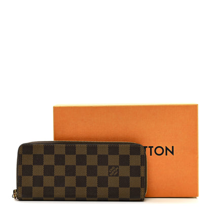 Louis Vuitton Damier Ebene Clemence Wallet Cherry 7 of 7