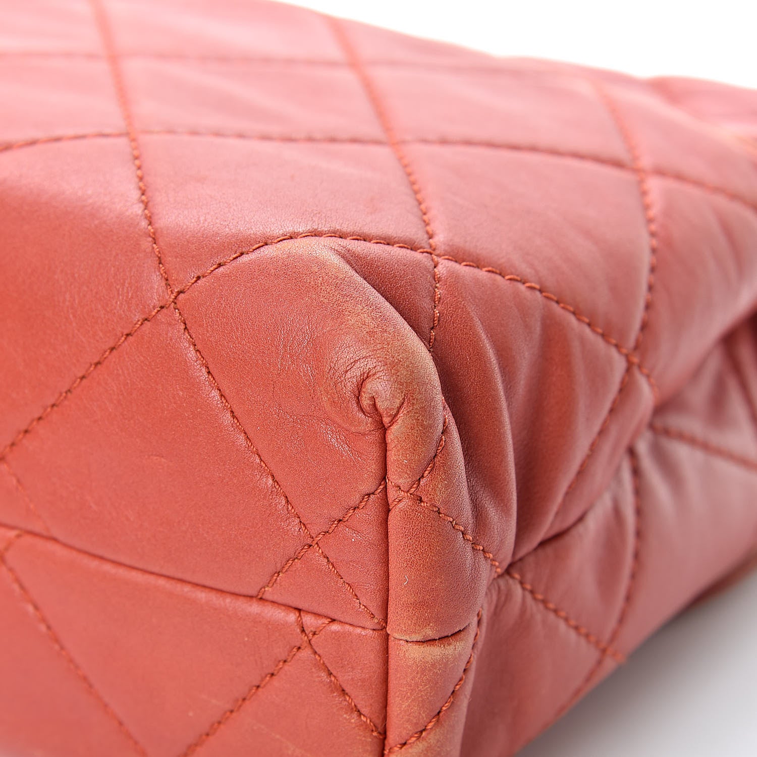 Chanel Calfskin Quilted In The Business Flap Bag Orange 11 of 26