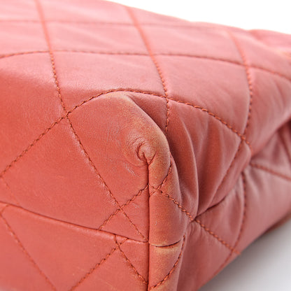 Chanel Calfskin Quilted In The Business Flap Bag Orange 11 of 26