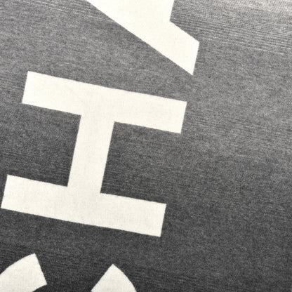 Chanel CC Logo Scarf Grey 3 of 4