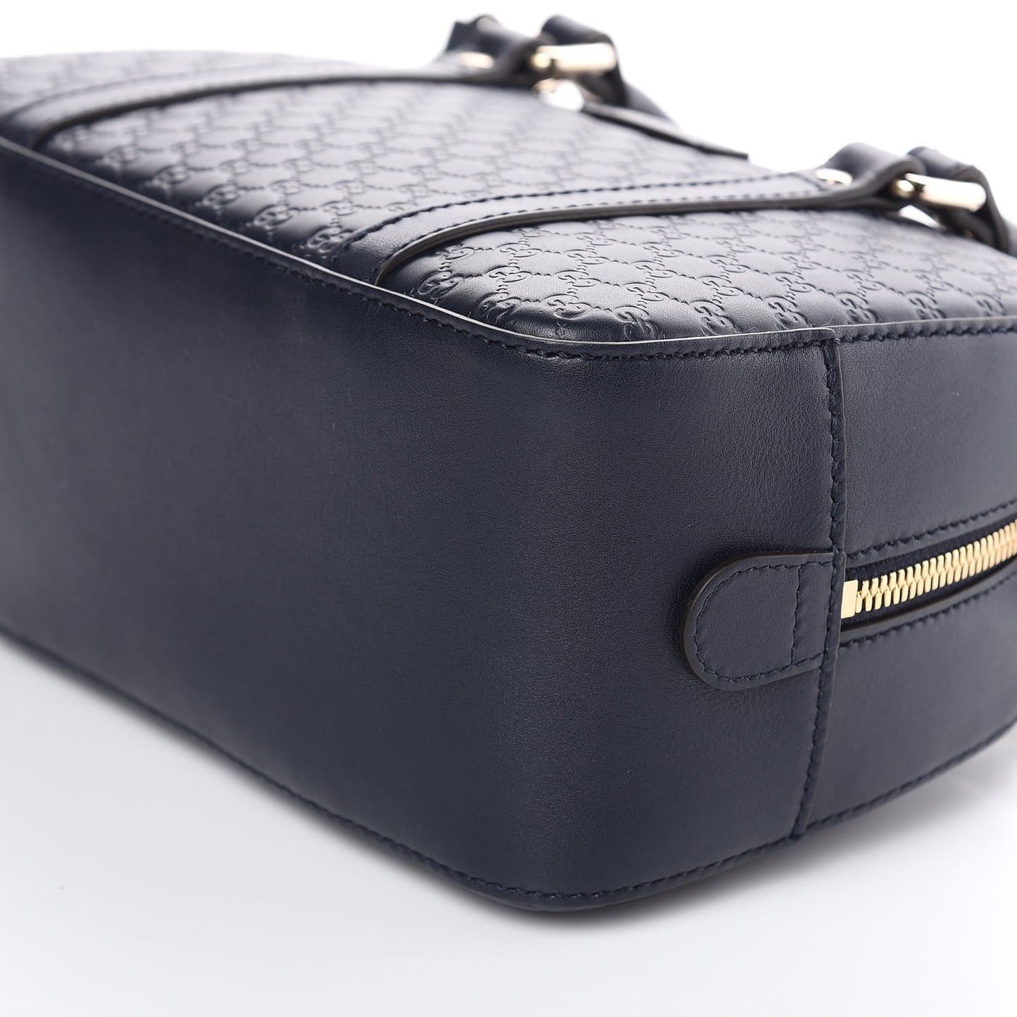 Soft Microguccissima Small Crossbody Bag Blue