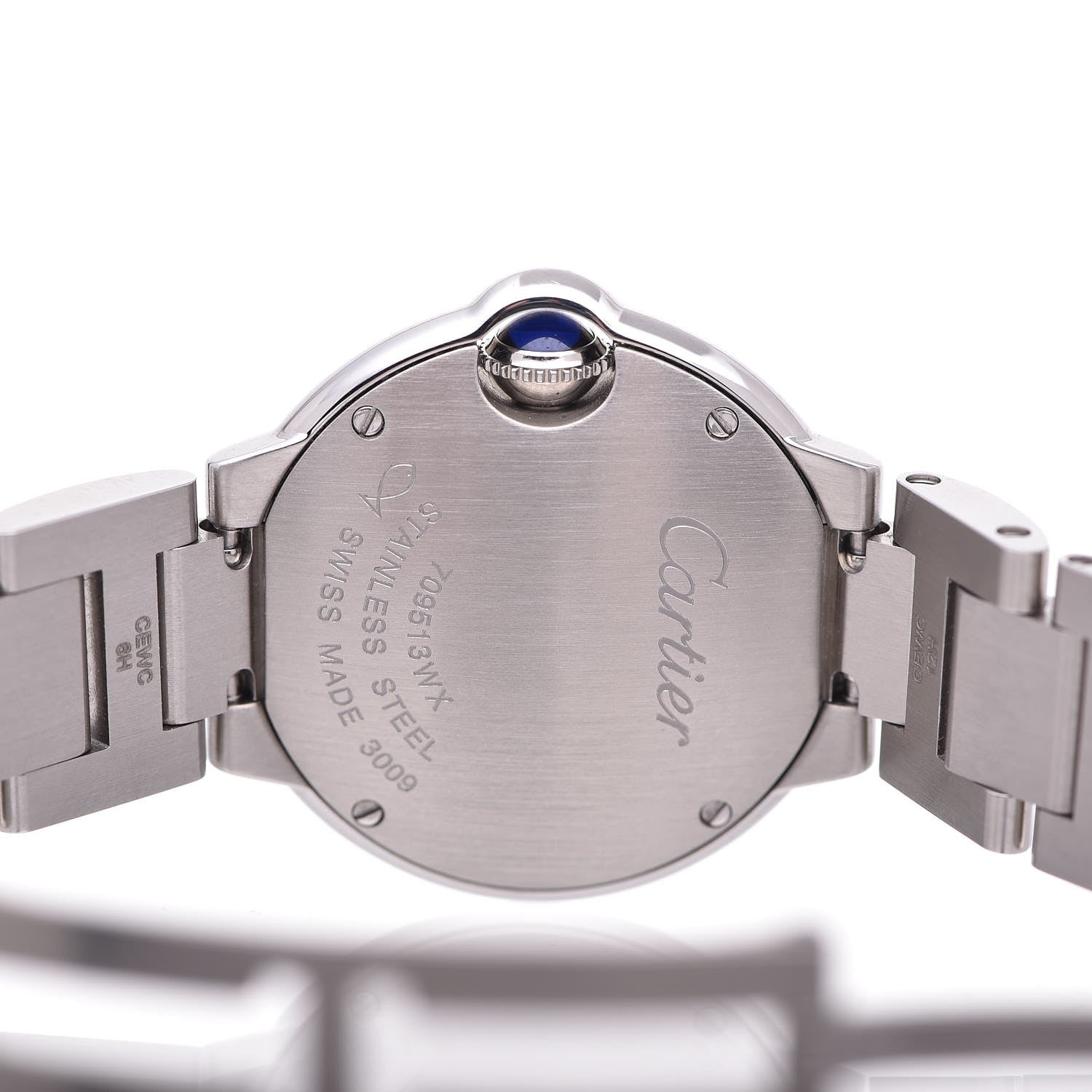 Cartier Stainless Steel 28mm Ballon Bleu De Quartz Watch 9 of 9