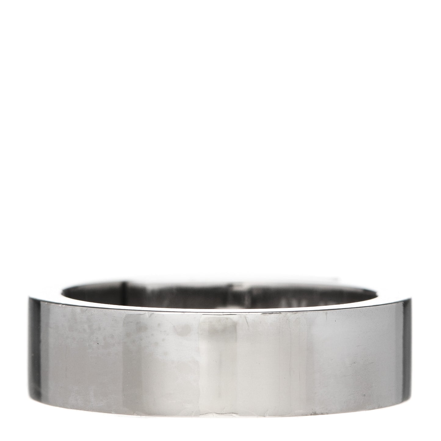 18K White Gold Diamond Anniversary Band Ring 53 6.25