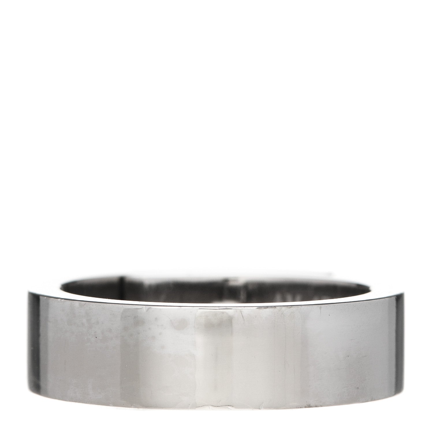 Cartier 18K White Gold Diamond Anniversary Band Ring 53 6.25 3 of 7
