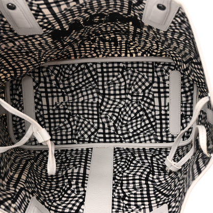 MCM Visetos Medium Liz Reversible Shopper Tote White 9 of 16