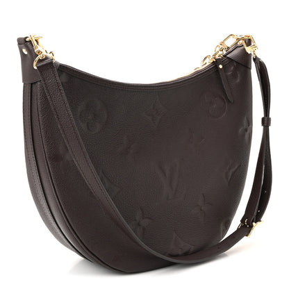 Louis Vuitton Empreinte Monogram Giant Loop Hobo Chocolate 3 of 8