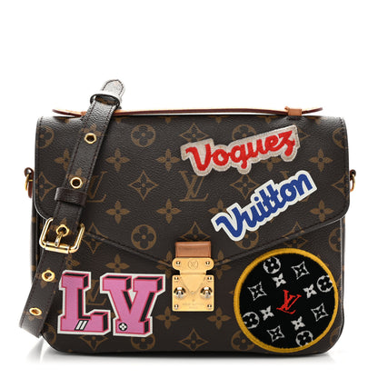 Louis Vuitton Monogram Patches Pochette Metis 1 of 11