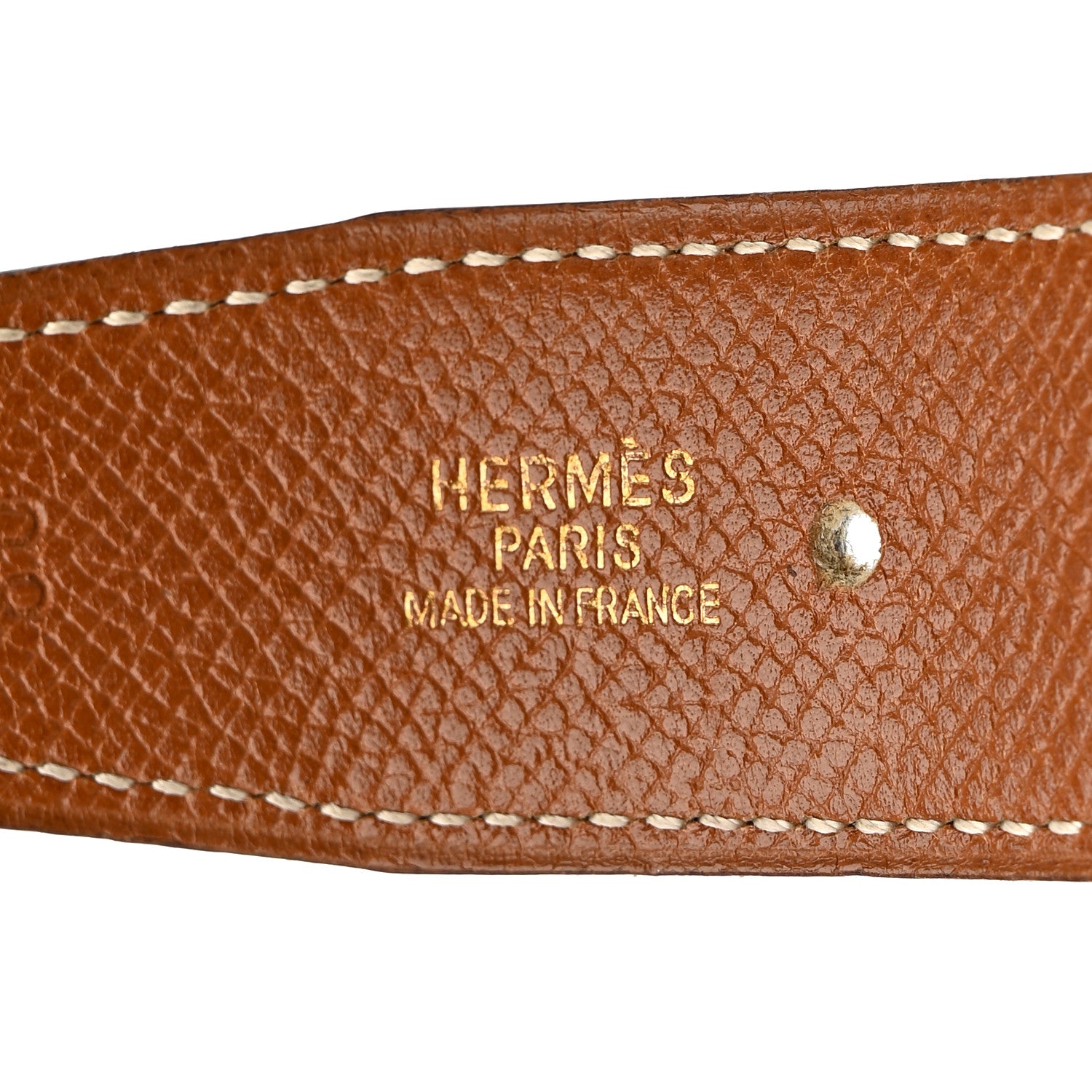 Hermes Box Epsom 32mm H Belt Strap 80 32 Black Gold 5 of 9