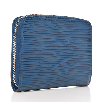 Louis Vuitton Epi Zippy Coin Purse Saphir 3 of 7