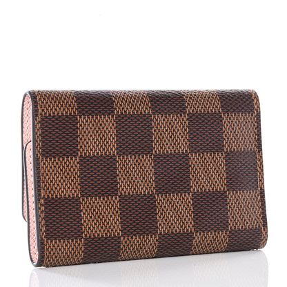 Louis Vuitton Damier Ebene Multicles 6 Key Holder Rose Ballerine 2 of 8