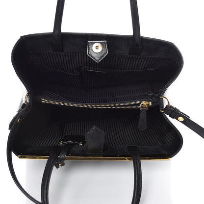 Fendi Vitello Elite Regular 2Jours Tote Black 6 of 23